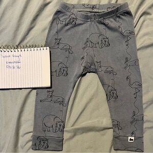 9-12 Little & Lively Zoo Animal Print Leggings